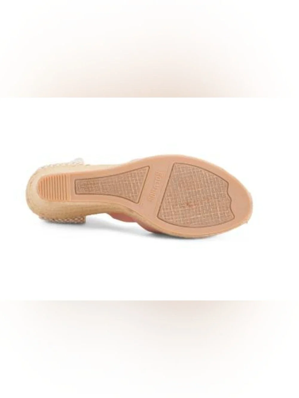 NWOB Soludos Pink Lace-Up Espadrille Wedges